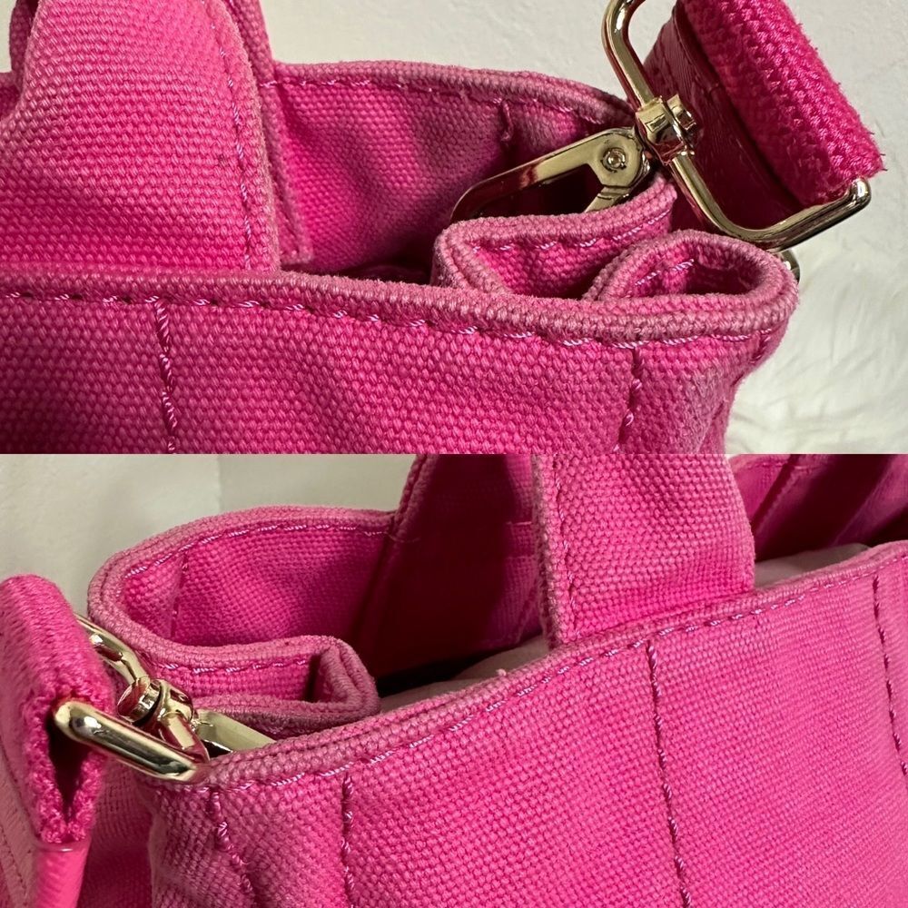 💯Authentic Prada Canapa Two Way - Small sized 🍀 - Picture 12 of 17